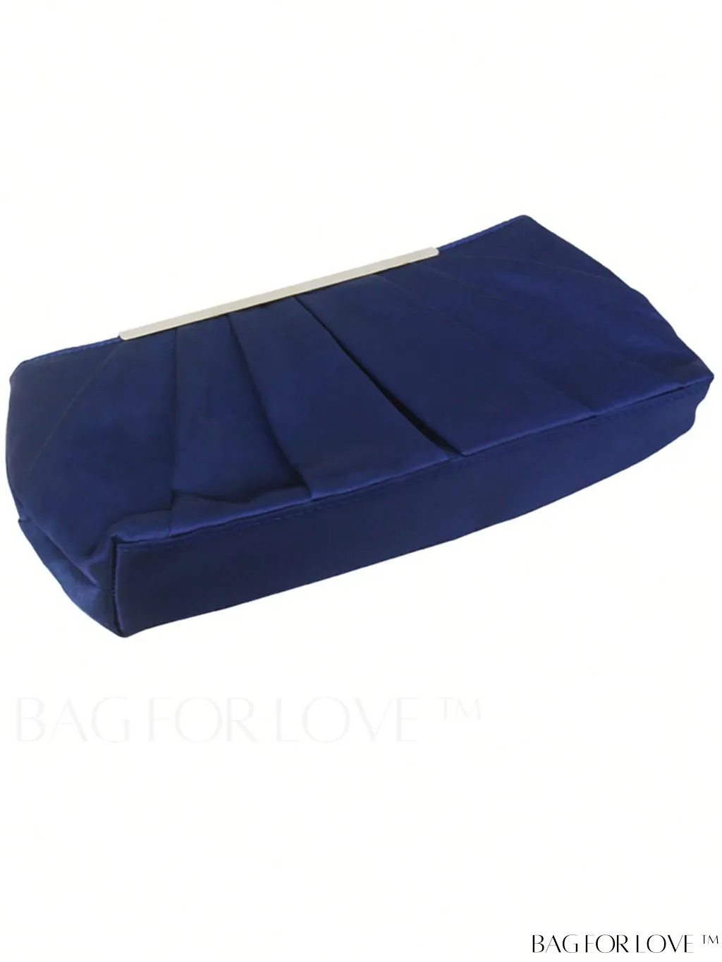 BagForLove - Minimalist PU Ruched Black Bag