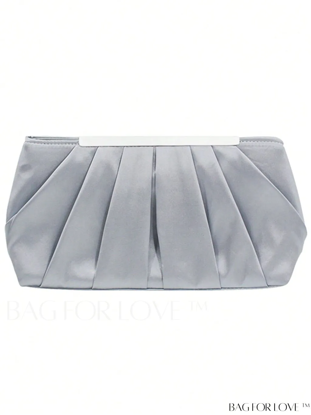 BagForLove - Minimalist PU Ruched Black Bag