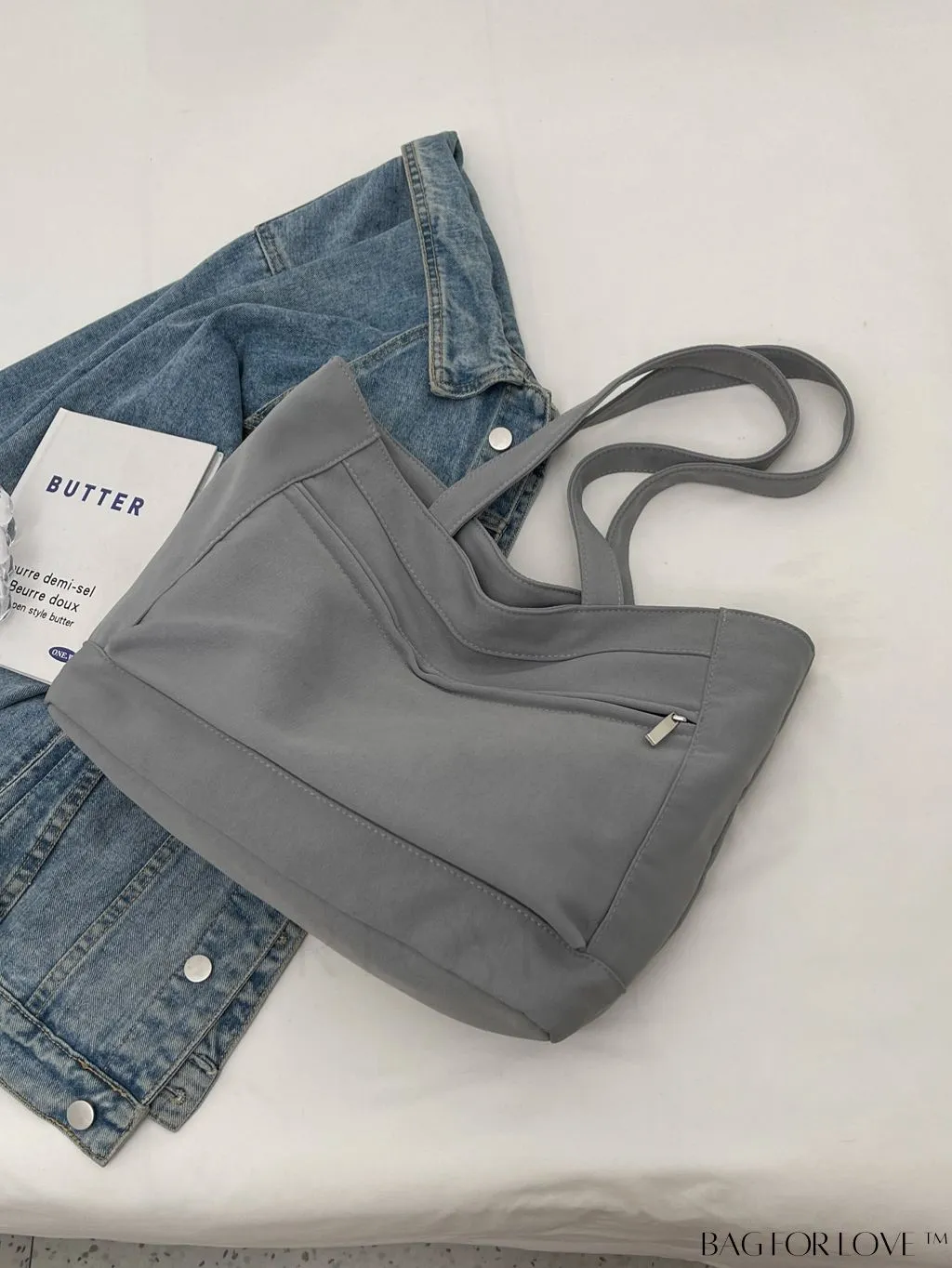 BagForLove - Premium Womens Shoulder Bag: Spacious, Lightweight, and Durable Shopping Tote, crafted from Nylon