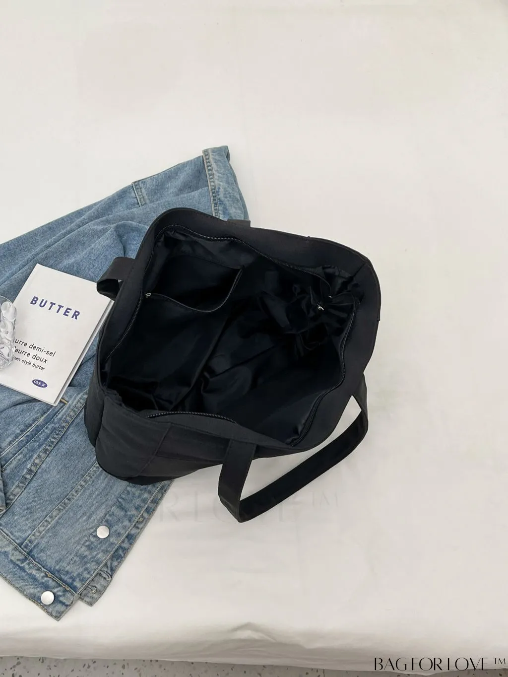 BagForLove - Premium Womens Shoulder Bag: Spacious, Lightweight, and Durable Shopping Tote, crafted from Nylon