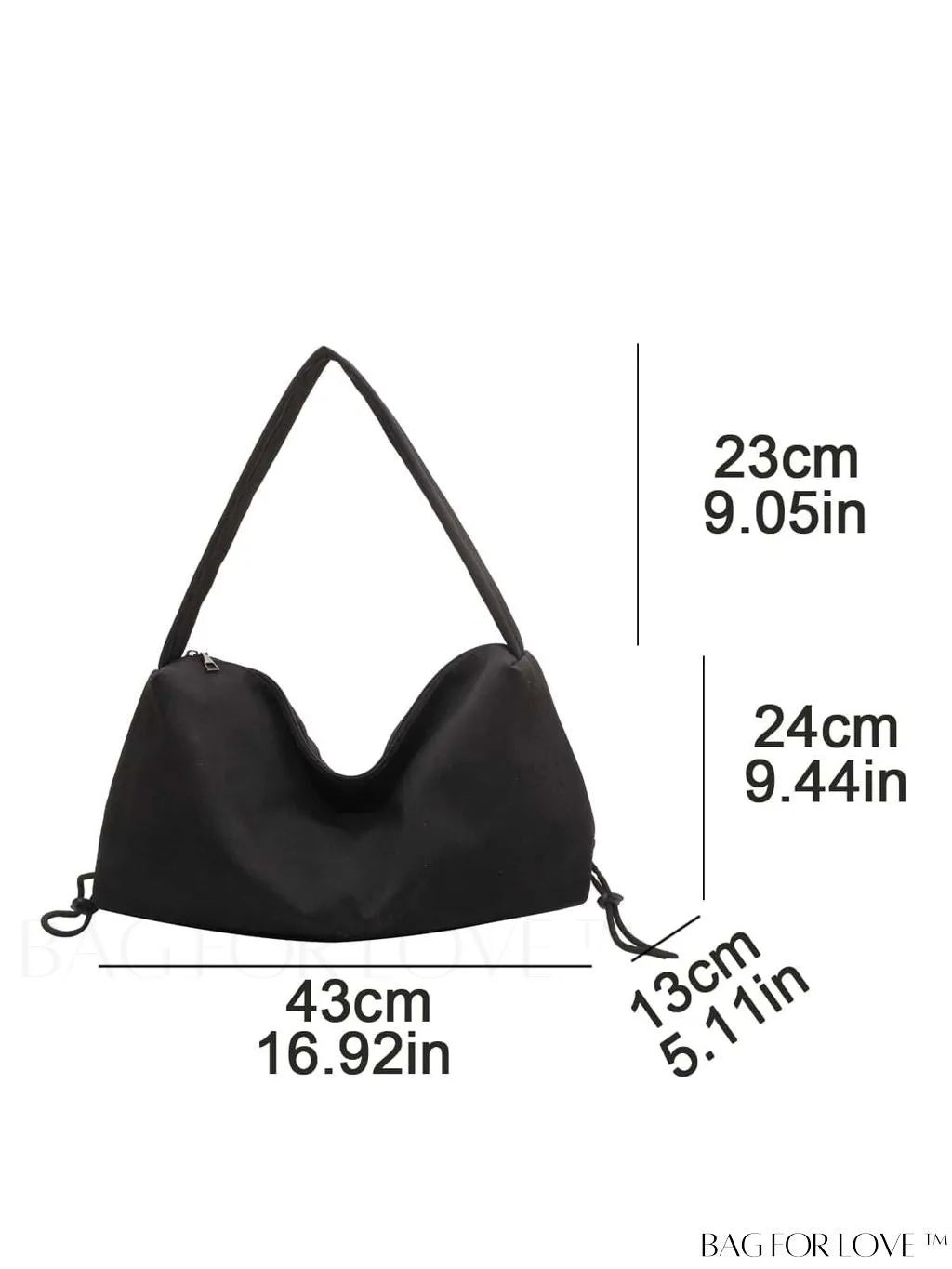 BagForLove - Stylish Minimalist Shoulder Bag with Ample Storage Space