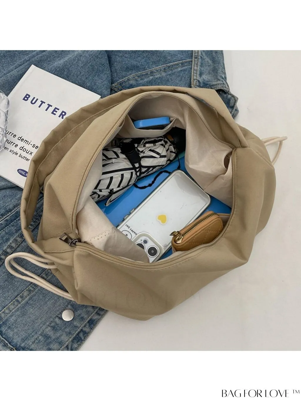 BagForLove - Stylish Minimalist Shoulder Bag with Ample Storage Space