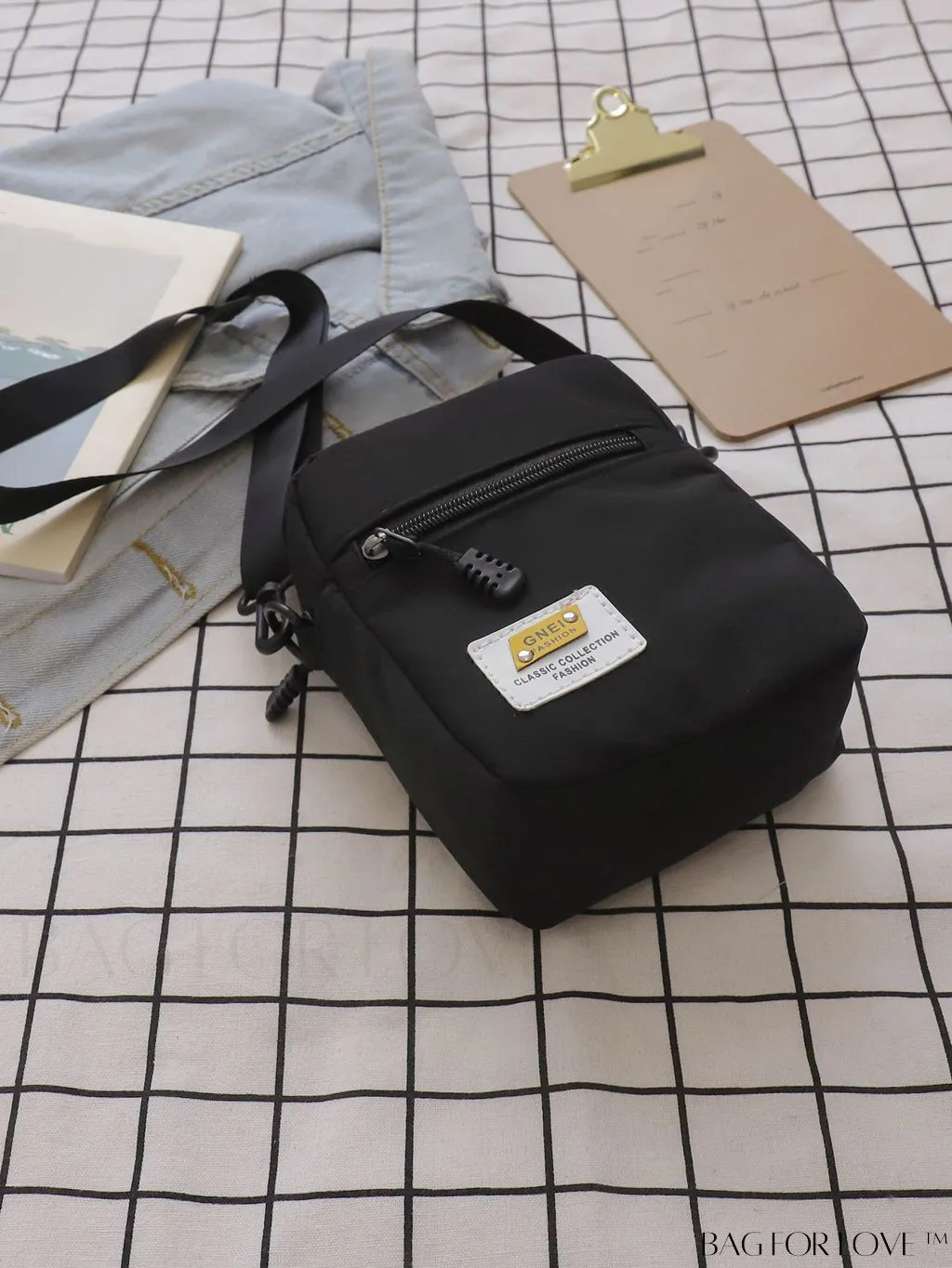 BagForLove - Versatile Crossbody Bag for Students and Graduates, Ideal for School, Outdoor Activities, and Travel