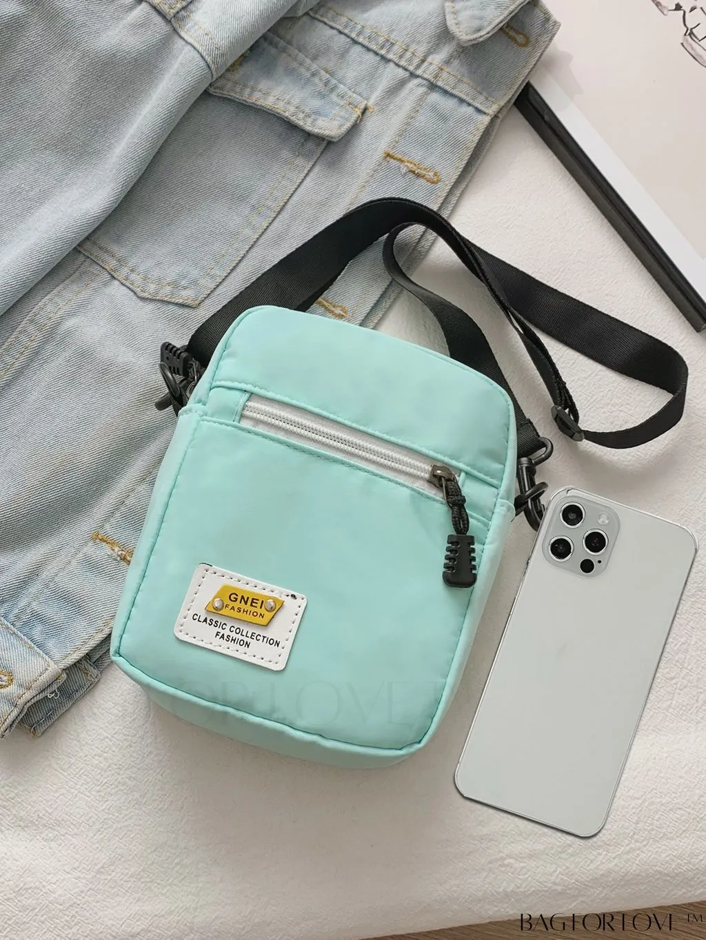 BagForLove - Versatile Crossbody Bag for Students and Graduates, Ideal for School, Outdoor Activities, and Travel