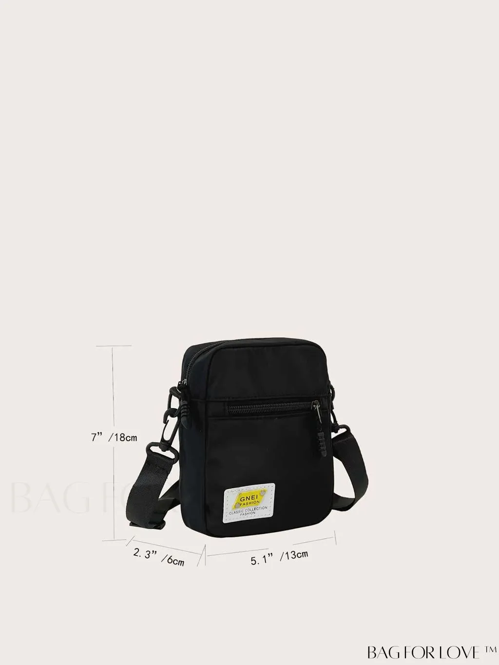 BagForLove - Versatile Crossbody Bag for Students and Graduates, Ideal for School, Outdoor Activities, and Travel