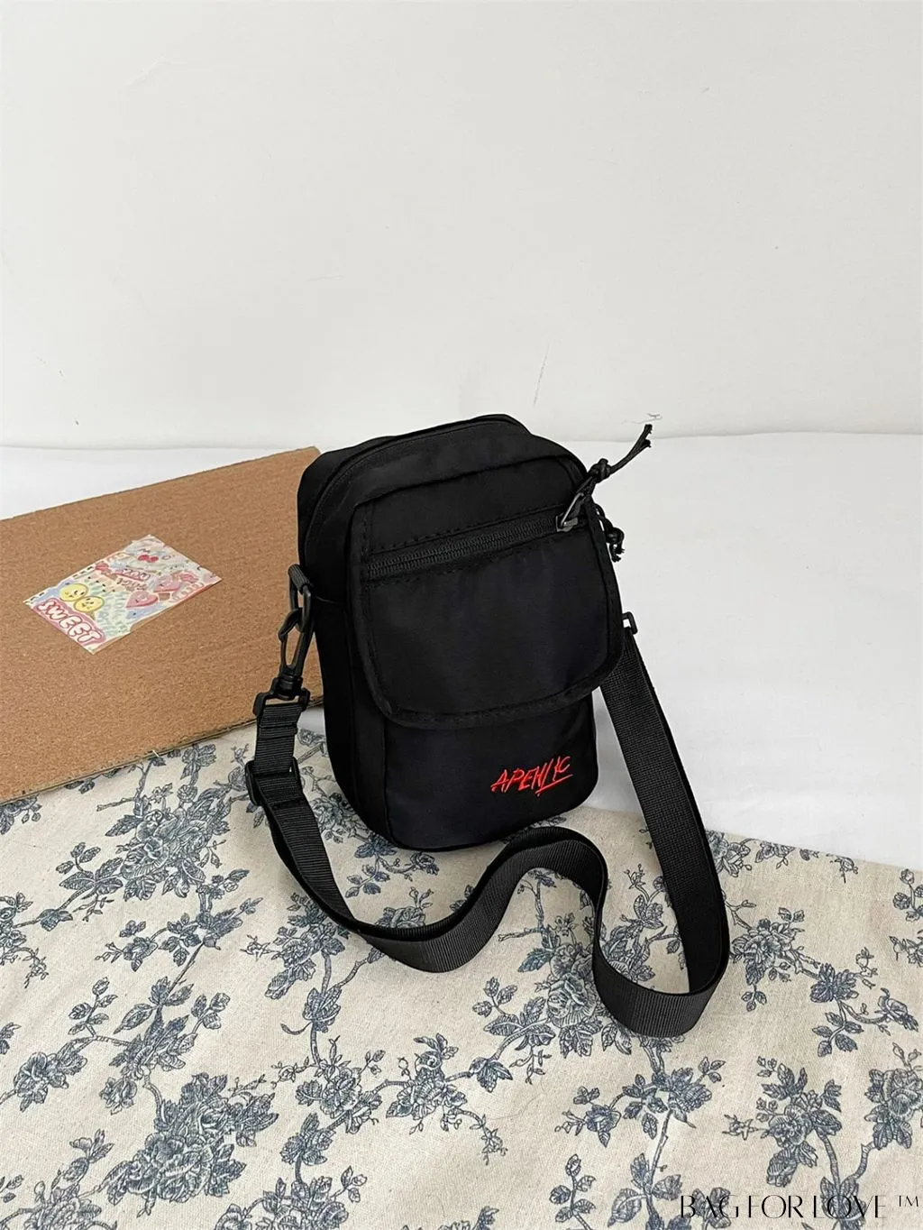 BagForLove - Womens Canvas Crossbody Bag: Stylish Oxford Phone & Shopping Wallet for Students