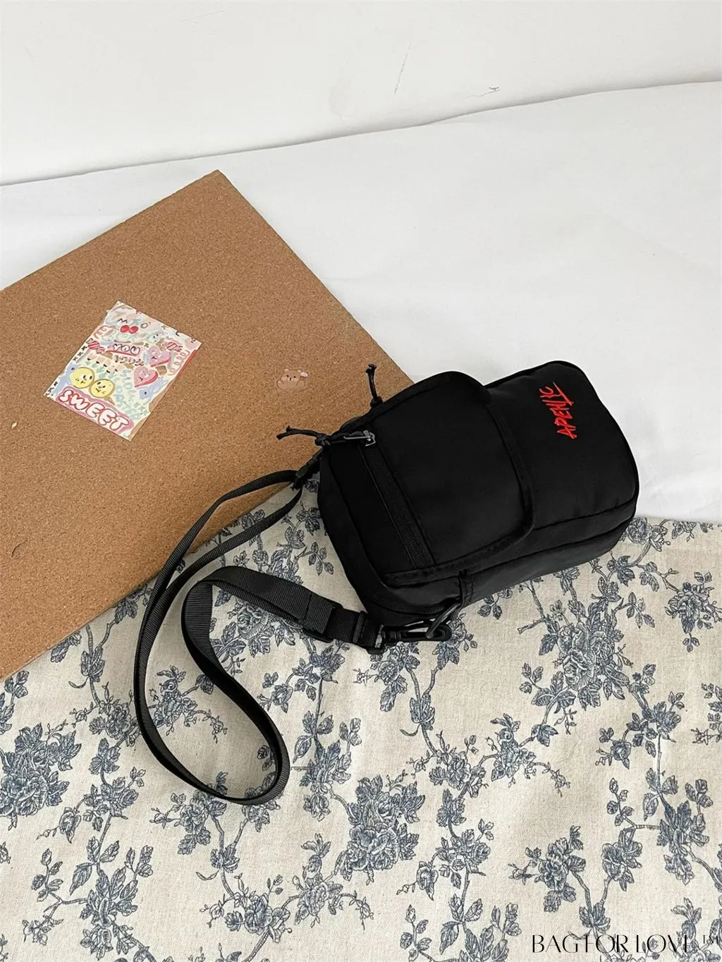 BagForLove - Womens Canvas Crossbody Bag: Stylish Oxford Phone & Shopping Wallet for Students
