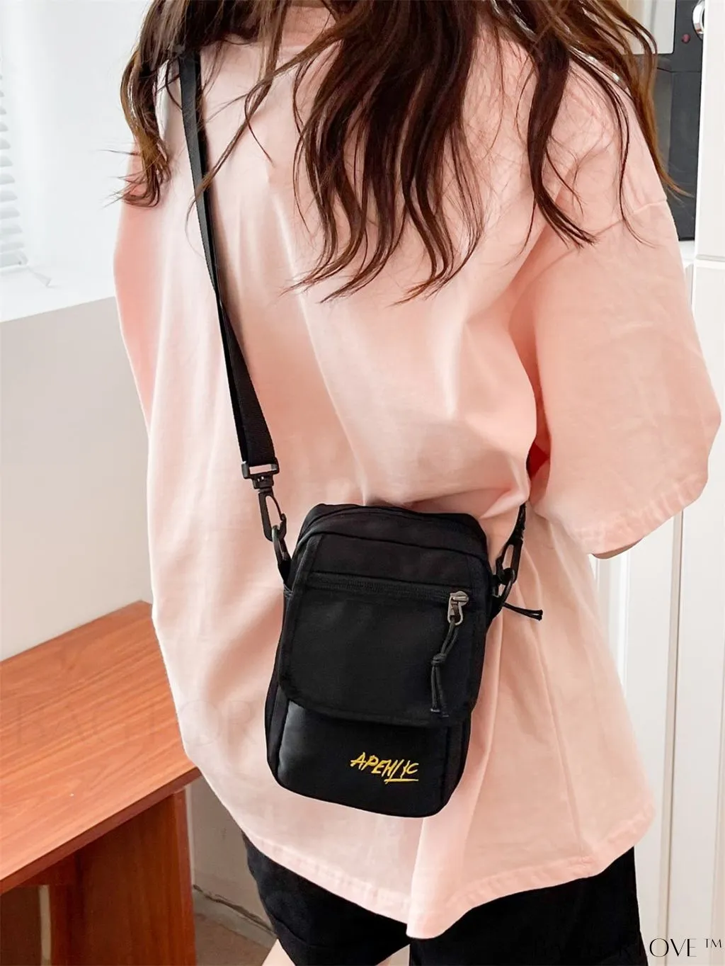 BagForLove - Womens Canvas Crossbody Bag: Stylish Oxford Phone & Shopping Wallet for Students