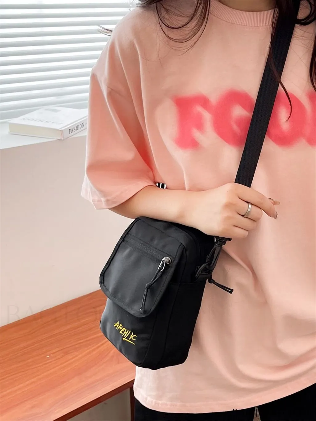 BagForLove - Womens Canvas Crossbody Bag: Stylish Oxford Phone & Shopping Wallet for Students