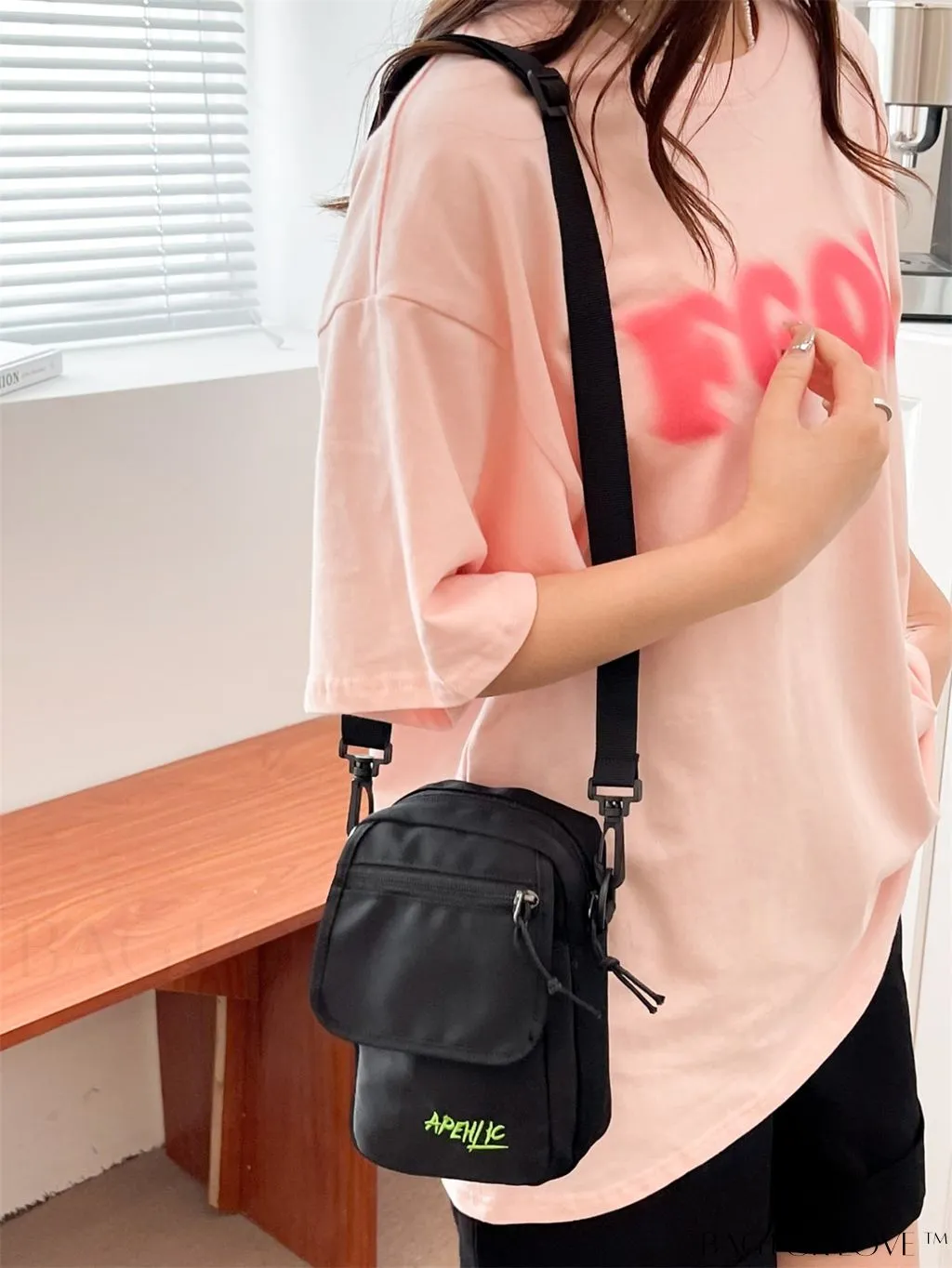 BagForLove - Womens Canvas Crossbody Bag: Stylish Oxford Phone & Shopping Wallet for Students