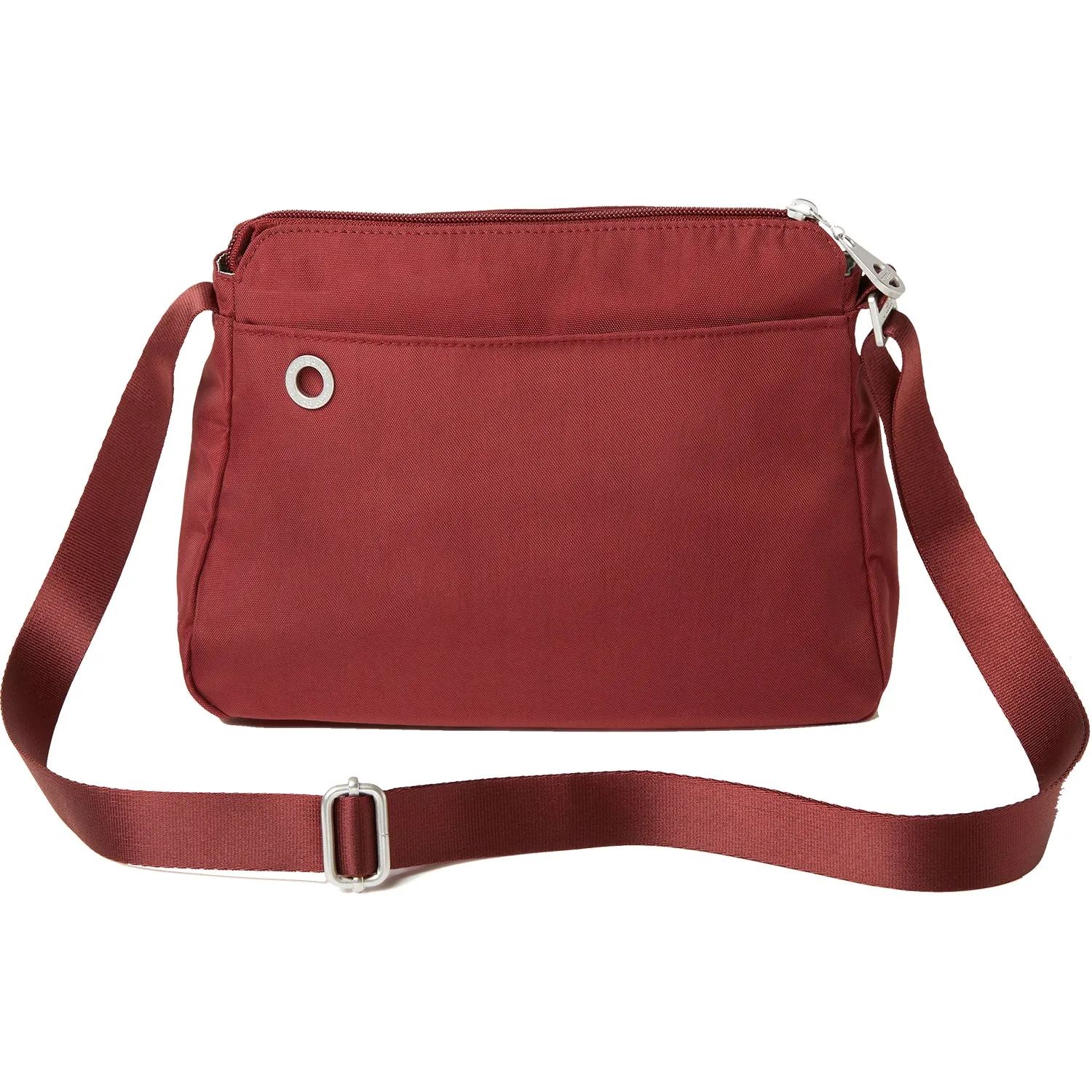 Baggallini Calais Crossbody Bagg Russet Red Nylon