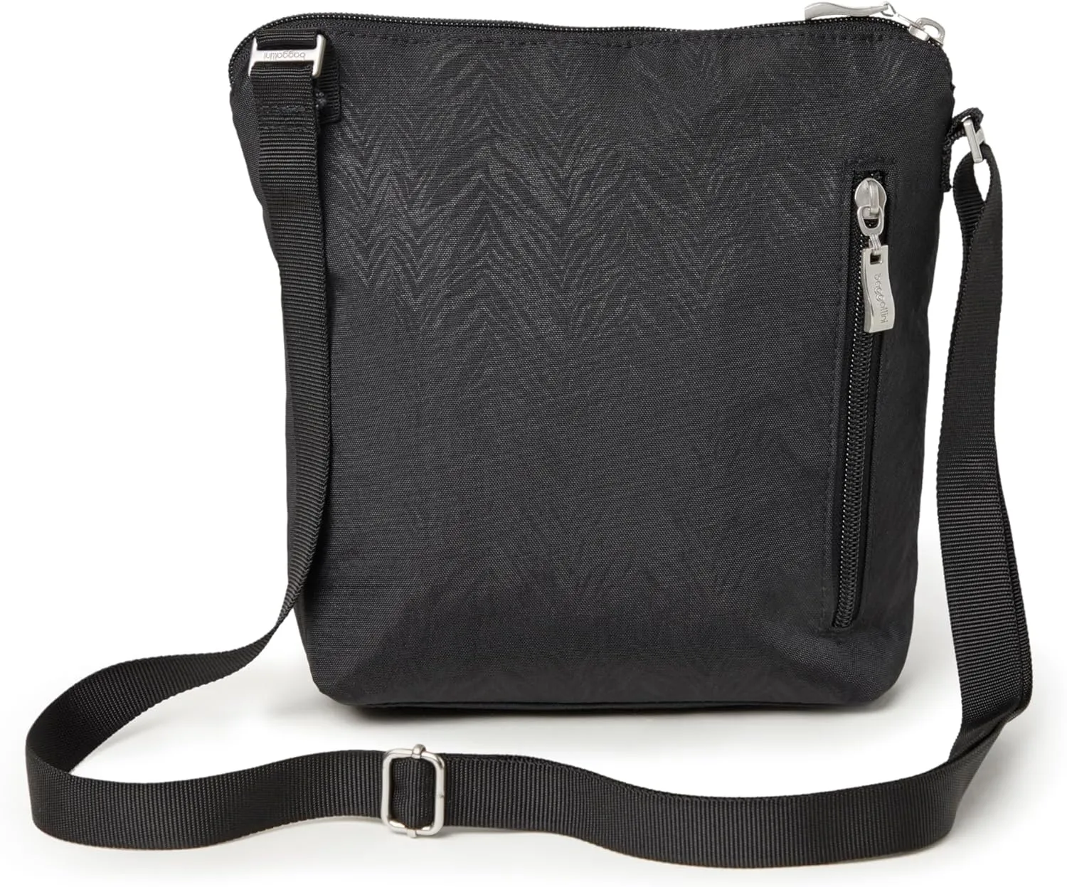 Baggallini Pocket Crossbody Bags for Women 8x8 Small Lightweight Durable Nylon Water-resistant Travel Purse W/Rfid Wristlet