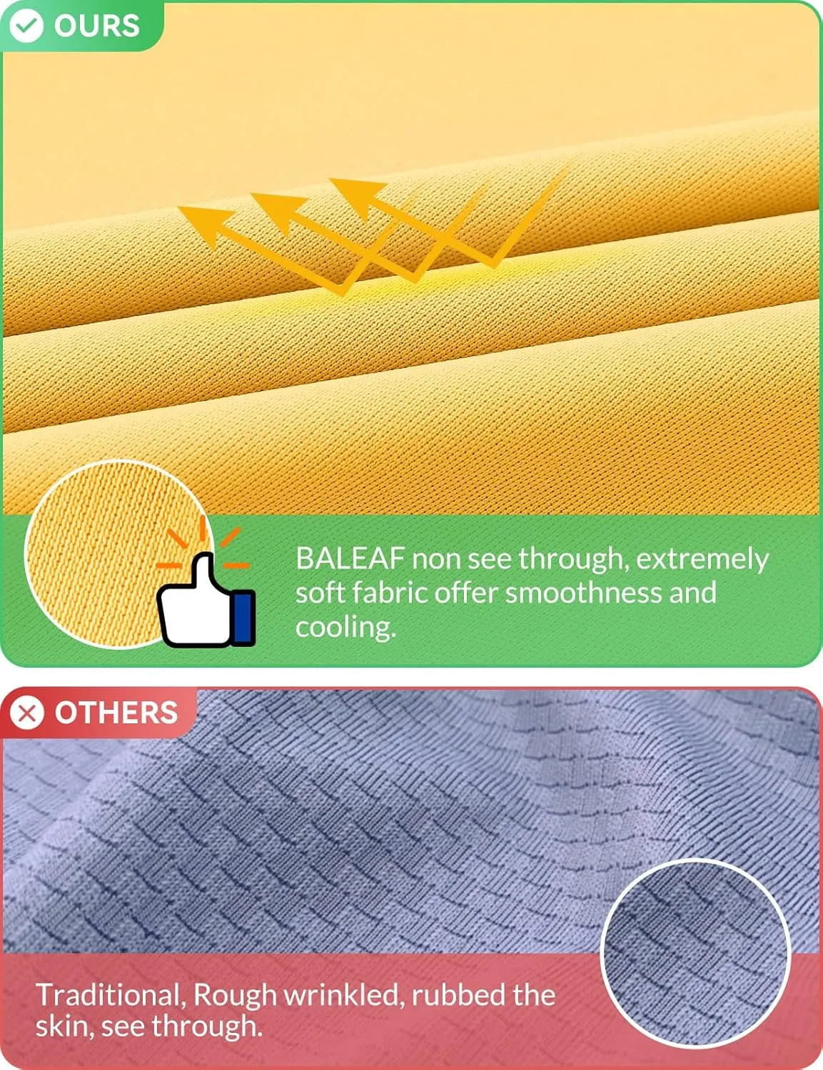 baleaf Women's Sun Shirt UV Protection Shirts Rash Guard Pockets SPF UPF 50  Quick Dry Long Sleeve Clothing