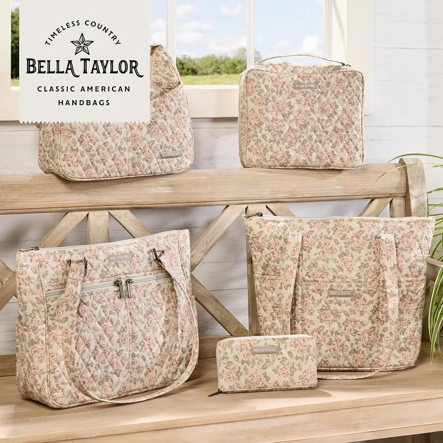 Bella Taylor Wrist Strap Wallet for Women | Multi Card Zip Around Wallet with RFID Protection and Wristlet Strap