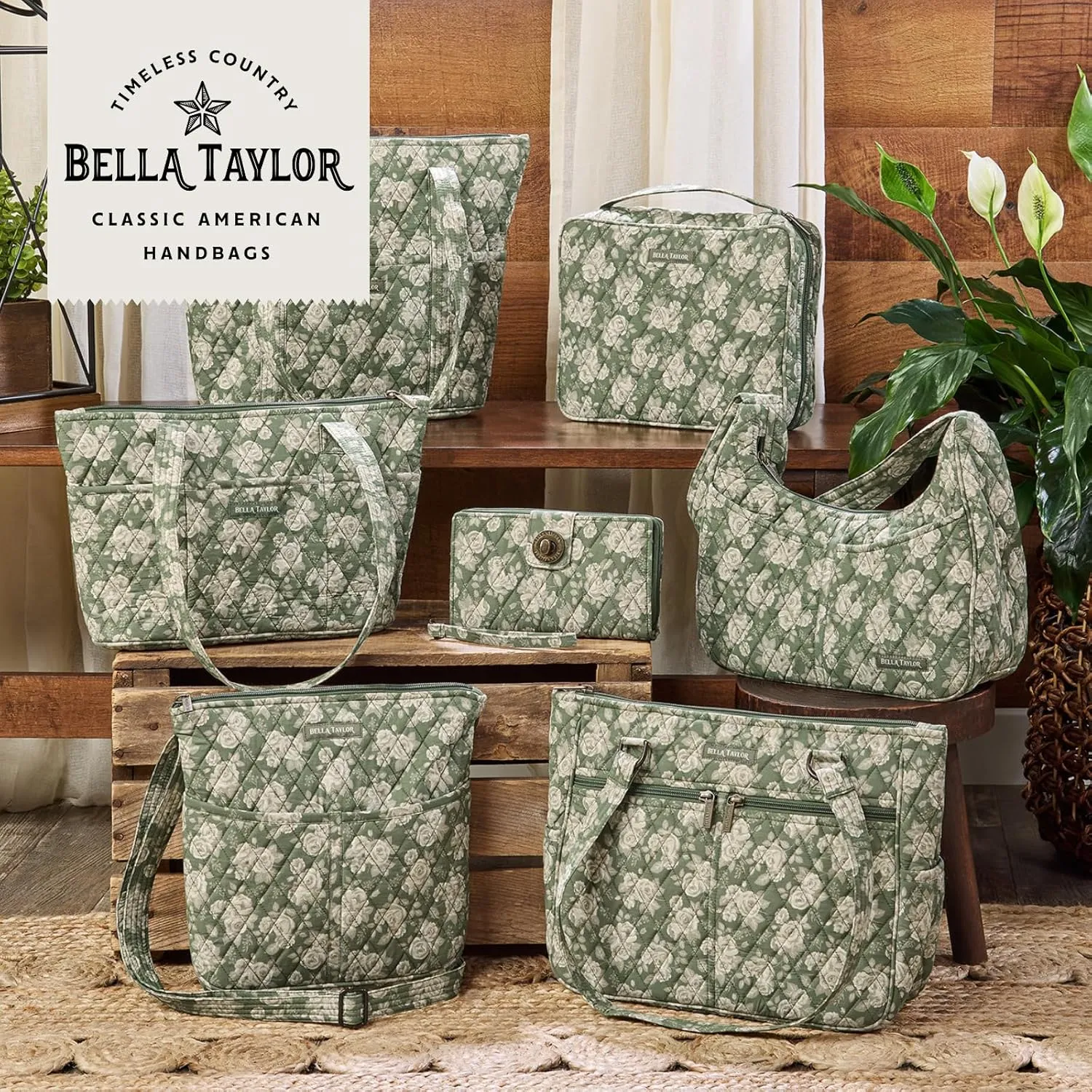 Bella Taylor Wrist Strap Wallet for Women | Multi Card Zip Around Wallet with RFID Protection and Wristlet Strap
