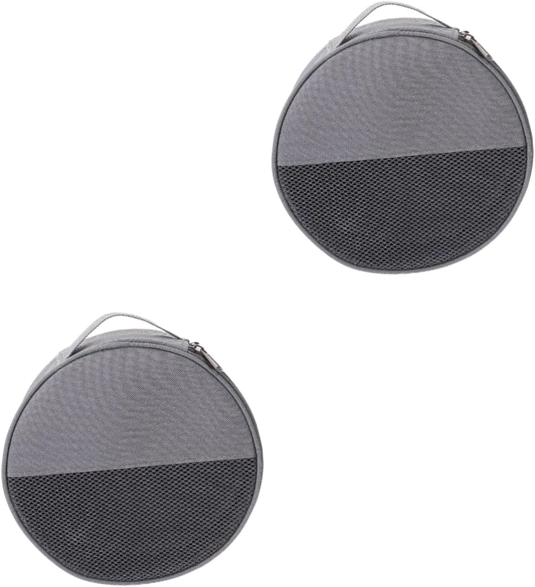 BESPORTBLE 2pcs Dish Storage Bag Camping Plate Pouch Divided Mesh for Easy Organization for Outdoor Picnics Bbqs and Home Utensil Storage
