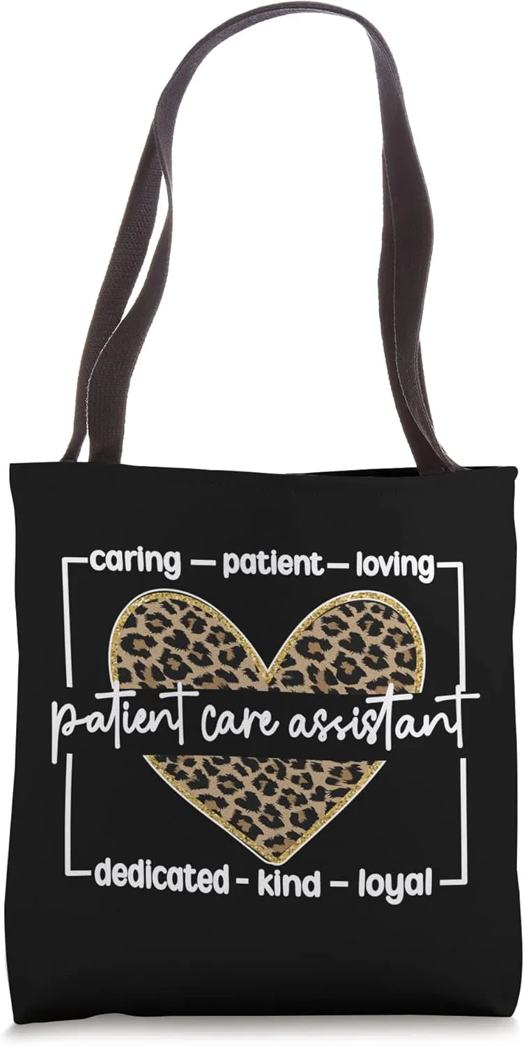 Best PCA Patient Care Assistant PCA Nurse Tote Bag