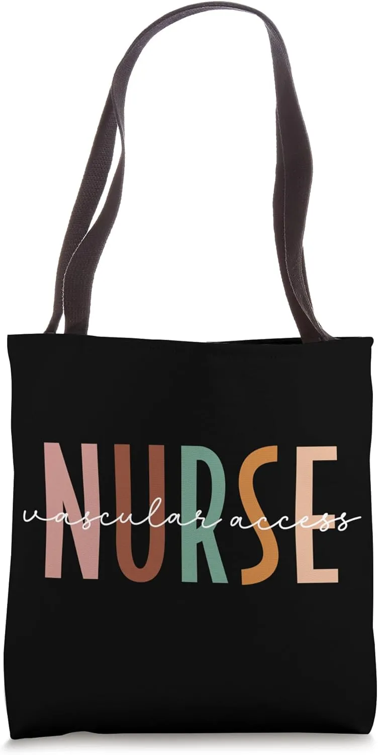 Best Vascular Access Nurse Vascular Access Nursing Tote Bag