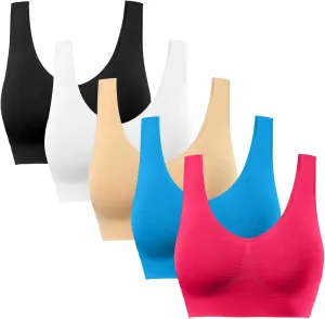 BESTENA Comfort Bra, Seamless Removable Pads Sleep Bras, Yoga Bra, Sports Bras for Women