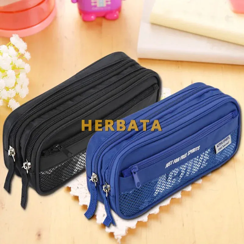 Big Boys' Pencil Case: Super Storage!
