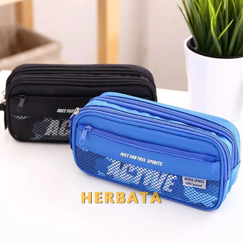 Big Boys' Pencil Case: Super Storage!
