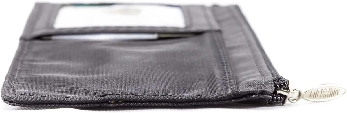 Big Skinny Women's Jaguar Credit Card Slim Wallet, Holds Up to 25 Cards