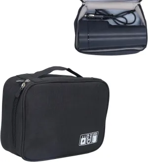 BigKing Coffee Maker Storage Bag - Portable Coffee Machine Travel Case, Multifunctional Travel Storage Bag for Outdoor Camping and Travel, 9.8 x 7.5 x 3.9 in, Black
