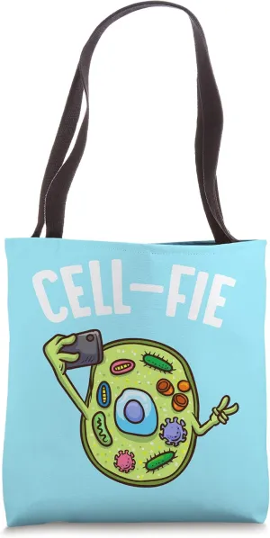 Biology Quotes Funny Cell-fie Tote Bag