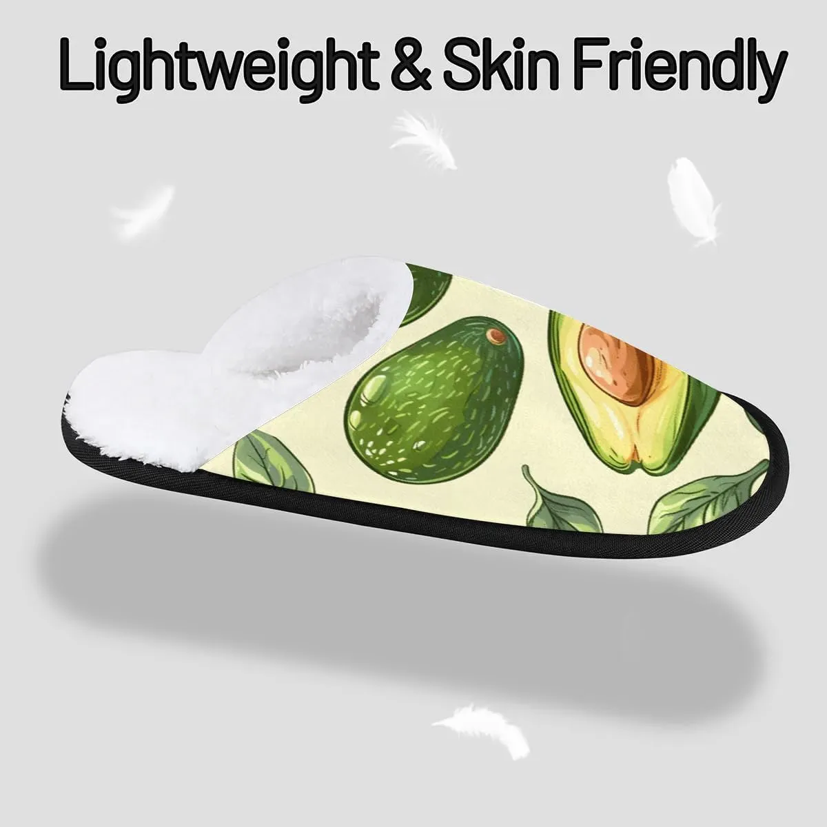 Black Butterfly Animal Slippers for Women Soft Non-Slip Indoor Slippers Home Slippers