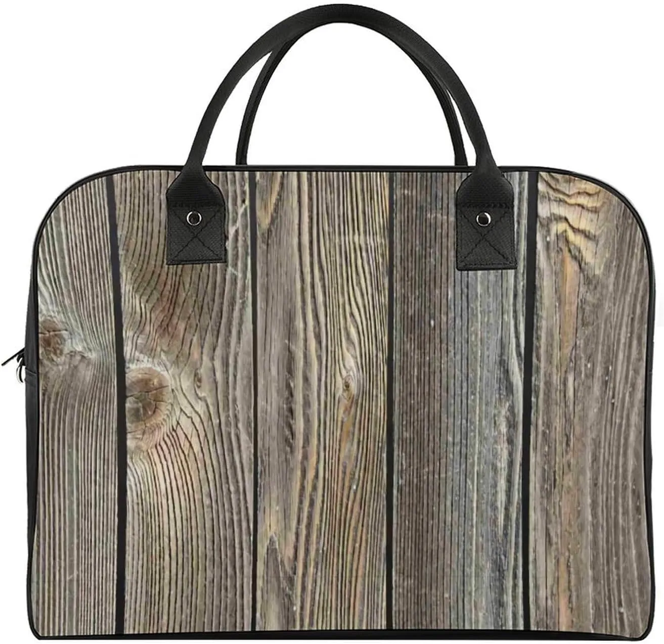 Black Watch Tartan Pattern Fashionable Large Capacity Travel Handbag Unisex