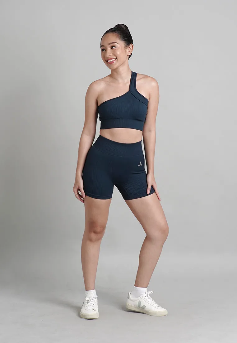 Blair Collection: Premium Non-Padded Seamless One Shoulder Sports Bra
