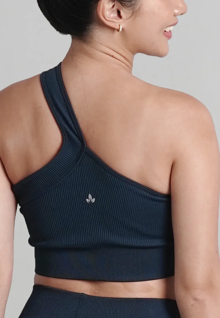 Blair Collection: Premium Non-Padded Seamless One Shoulder Sports Bra