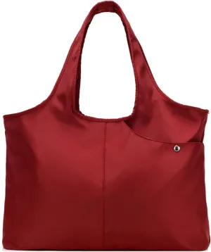 Blifulady Shoulder Bag for Women, Waterproof Shopping Work Handbag Purses Large Tote Bag Multi-function Nylon Travel Shoulder