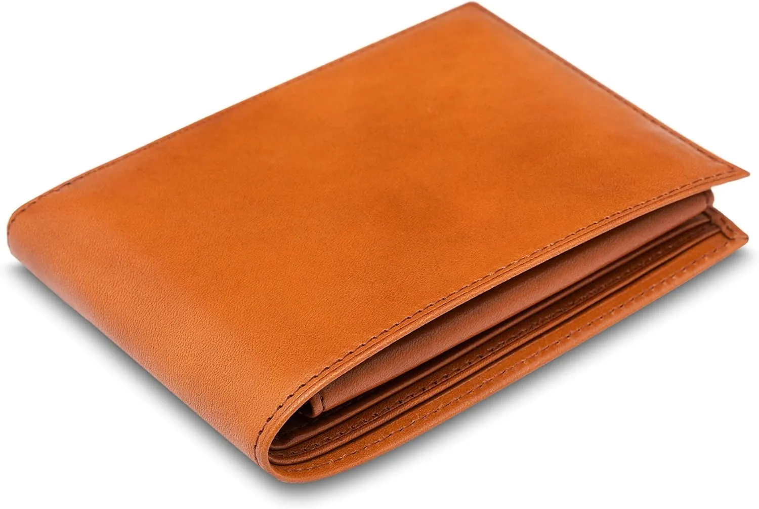 Bosca Credit Wallet w/ID Passcase Saddle One Size