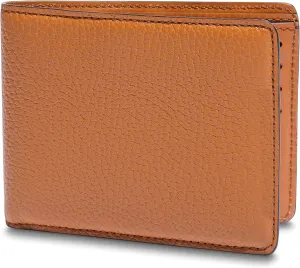 Bosca ITALIA Slim 8-Slot Men's Pocket Wallet Made In Italy, Monfrini Collection