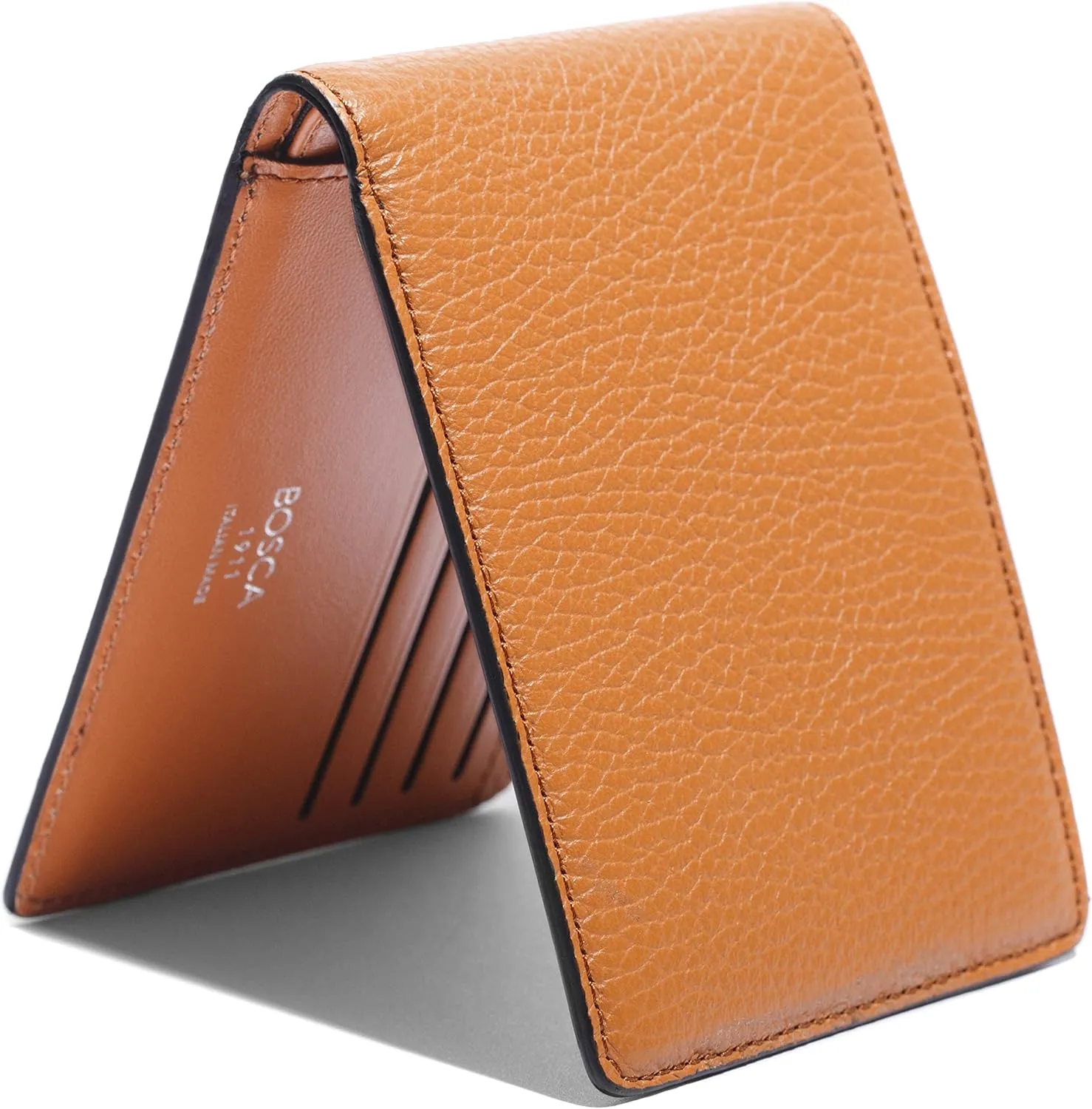 Bosca ITALIA Slim 8-Slot Men's Pocket Wallet Made In Italy, Monfrini Collection