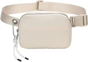 Bovagu Crossbody,57" Long Strap Crossbody Bag,Bovagu Bag Fanny Packs For Women with Adjustable Straps (Beige)