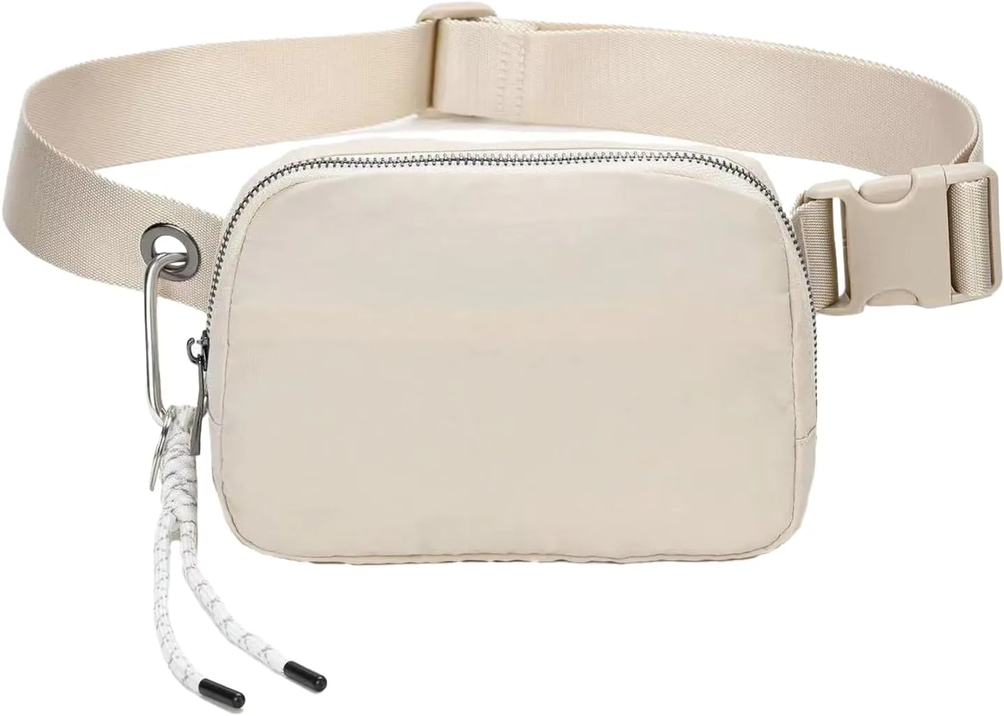 Bovagu Crossbody,57" Long Strap Crossbody Bag,Bovagu Bag Fanny Packs For Women with Adjustable Straps (Beige)