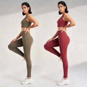 Bra Yoga Pants Sports Fitness Clothing Set
