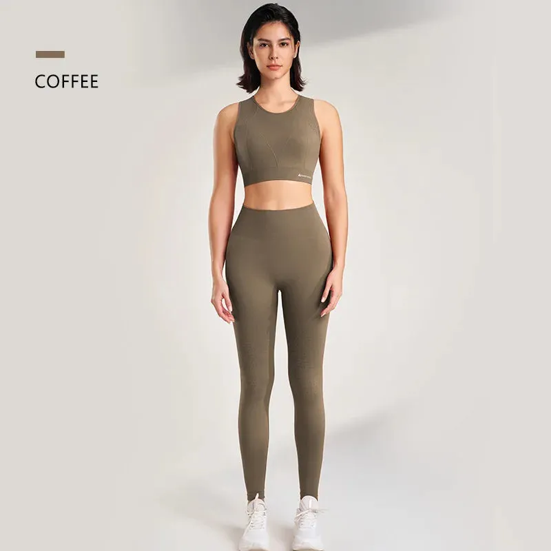 Bra Yoga Pants Sports Fitness Clothing Set