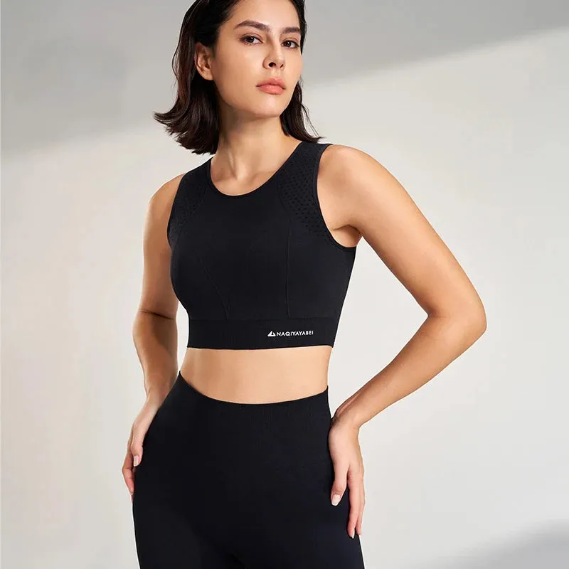 Bra Yoga Pants Sports Fitness Clothing Set
