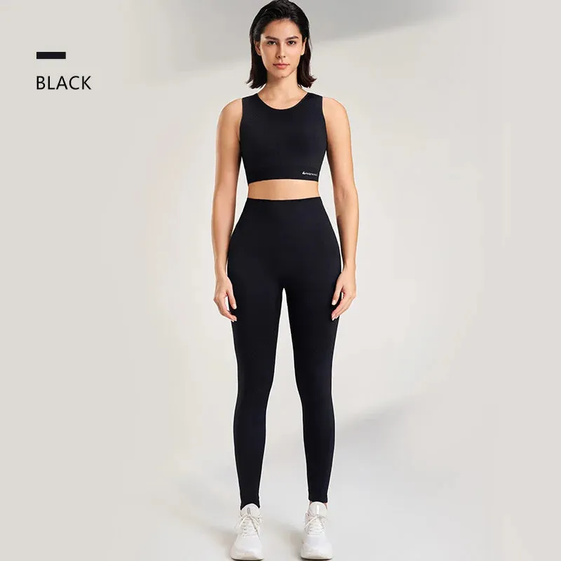 Bra Yoga Pants Sports Fitness Clothing Set