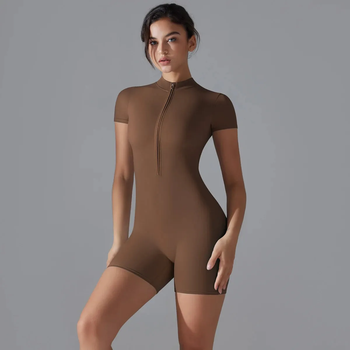 Breathable Quick-Drying Fitness Bodysuit