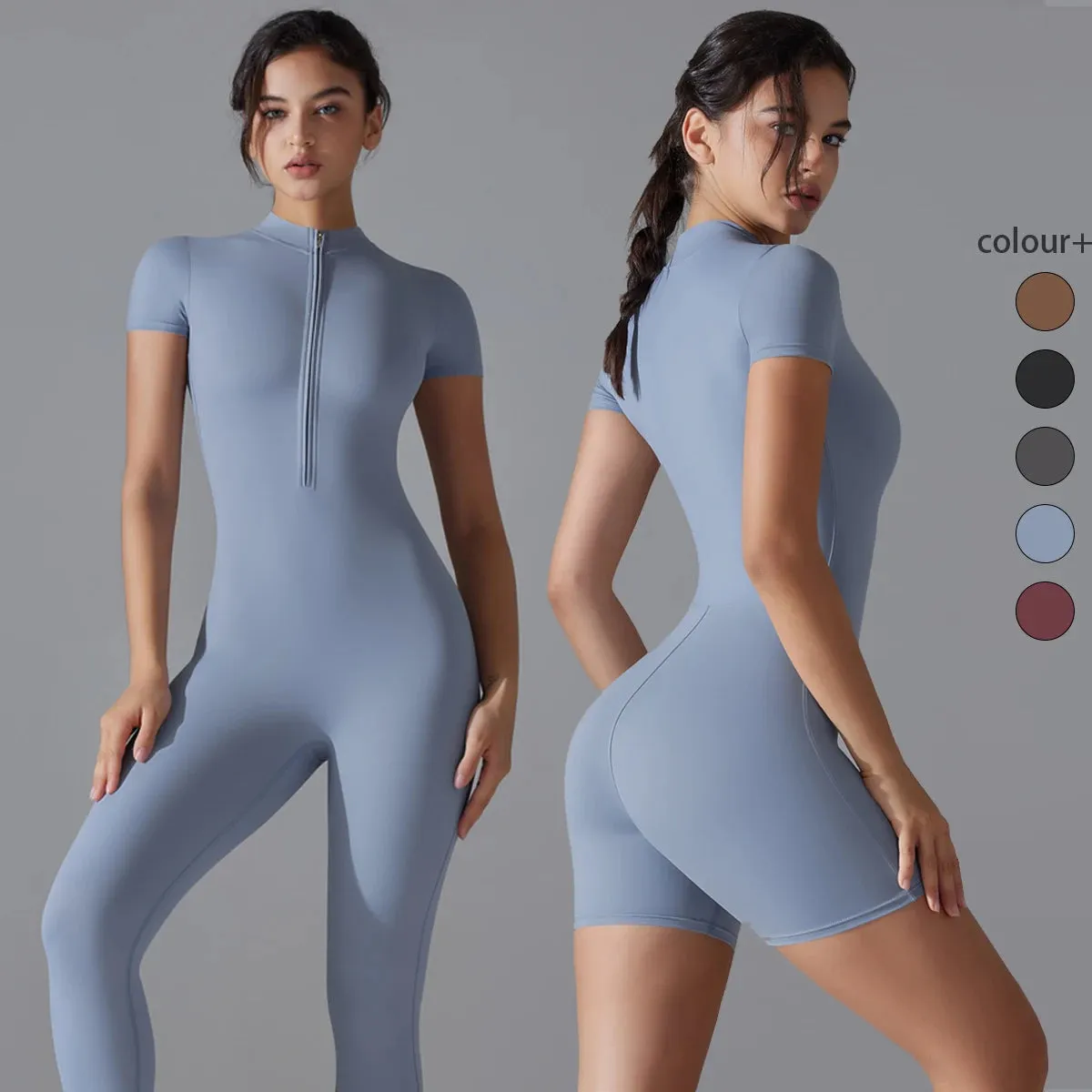 Breathable Quick-Drying Fitness Bodysuit