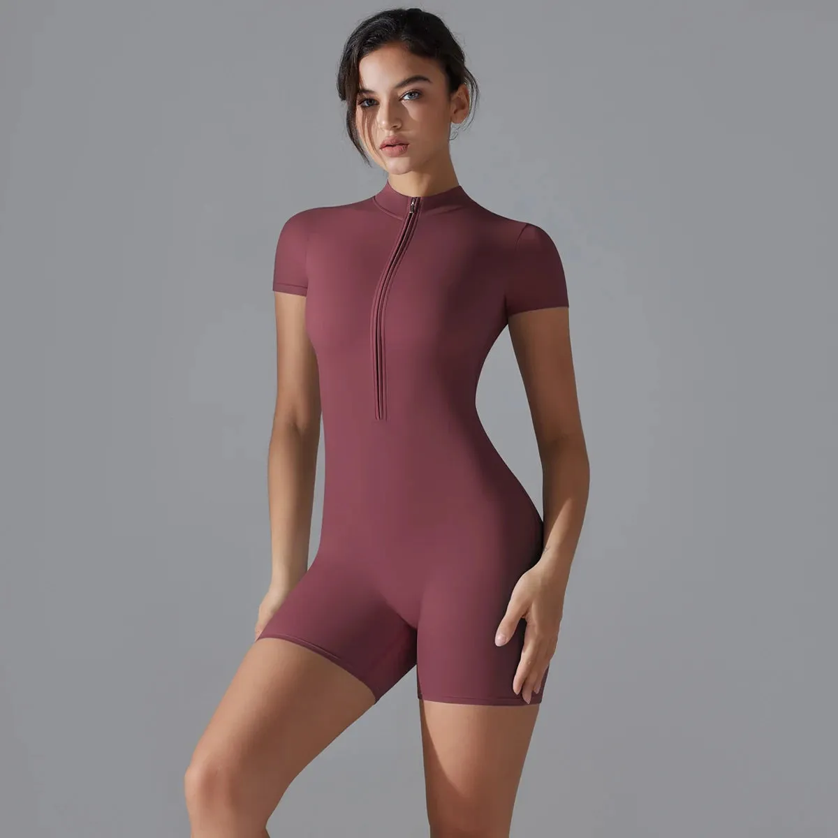 Breathable Quick-Drying Fitness Bodysuit