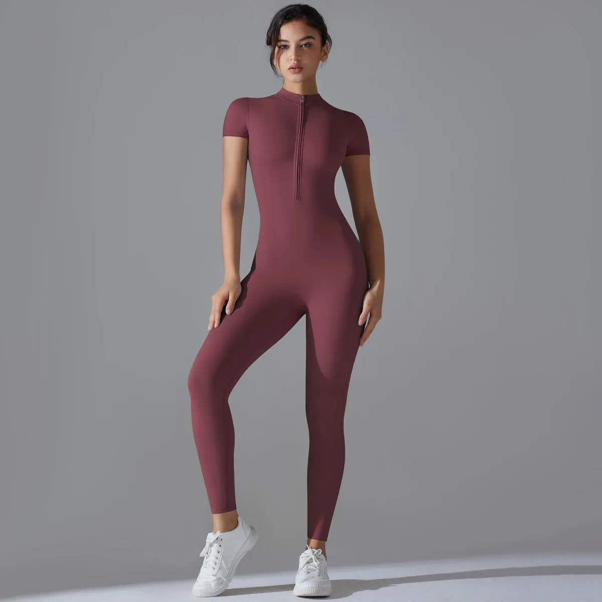 Breathable Quick-Drying Fitness Bodysuit