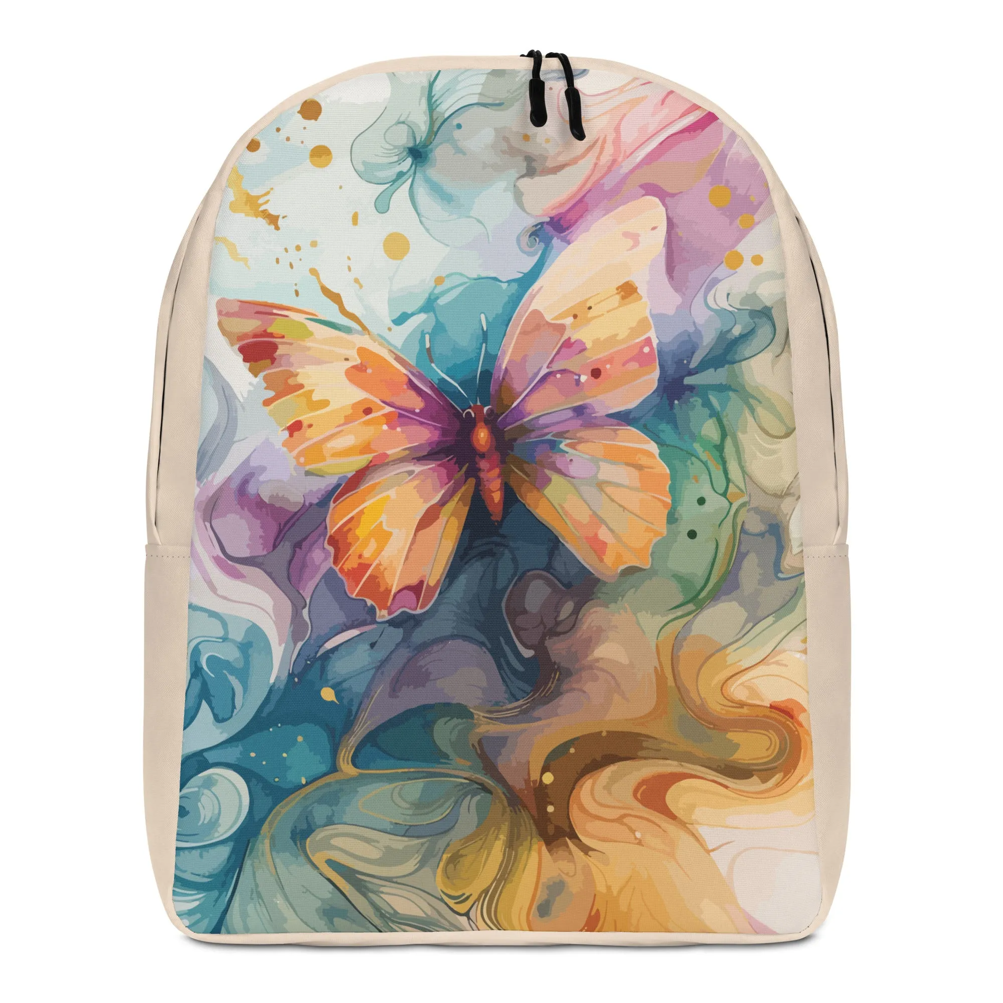 Butterfly Dreams - All-Over Print Minimalist Backpack