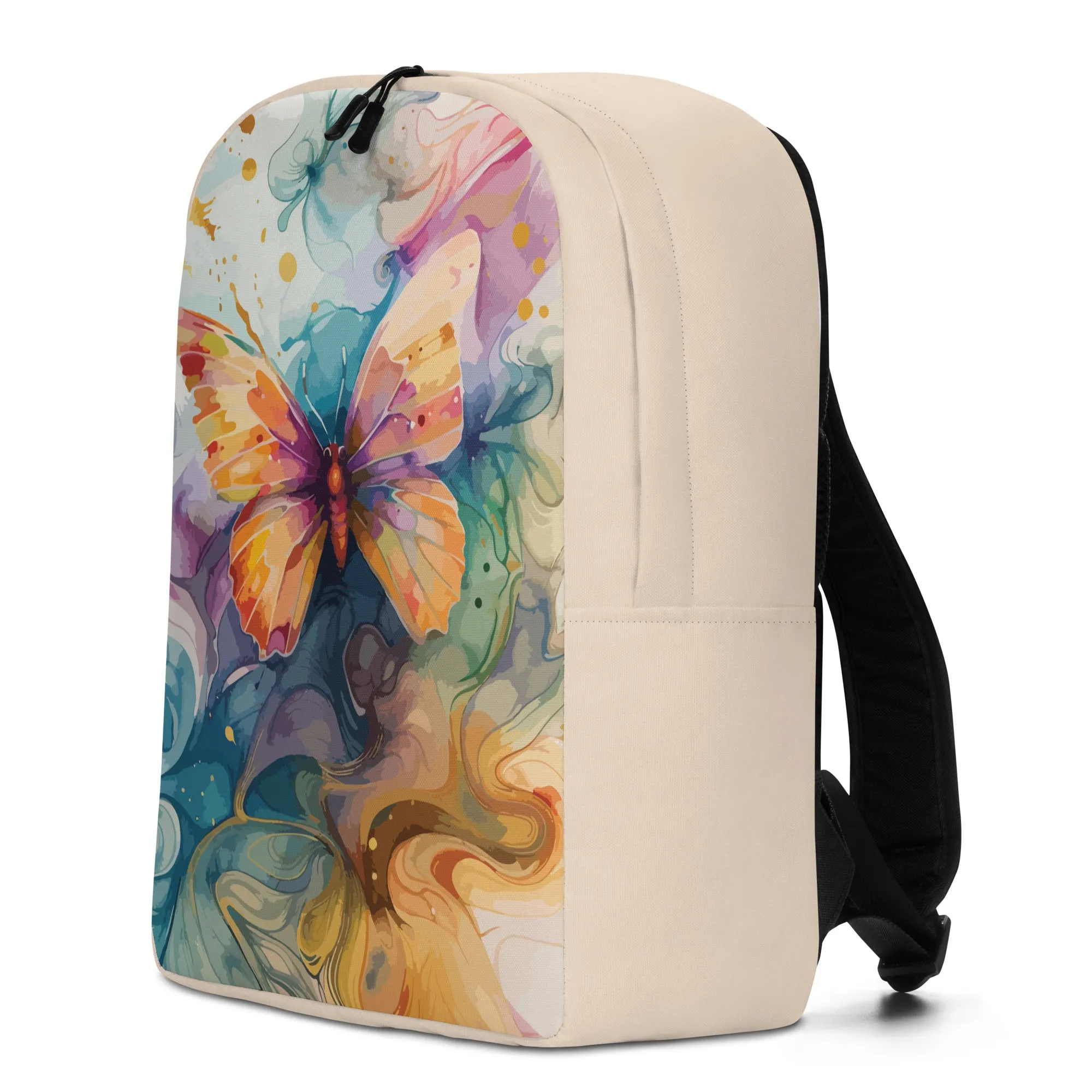 Butterfly Dreams - All-Over Print Minimalist Backpack