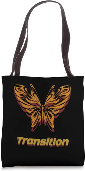 Butterfly Transformation Nature Student University College Tote Bag