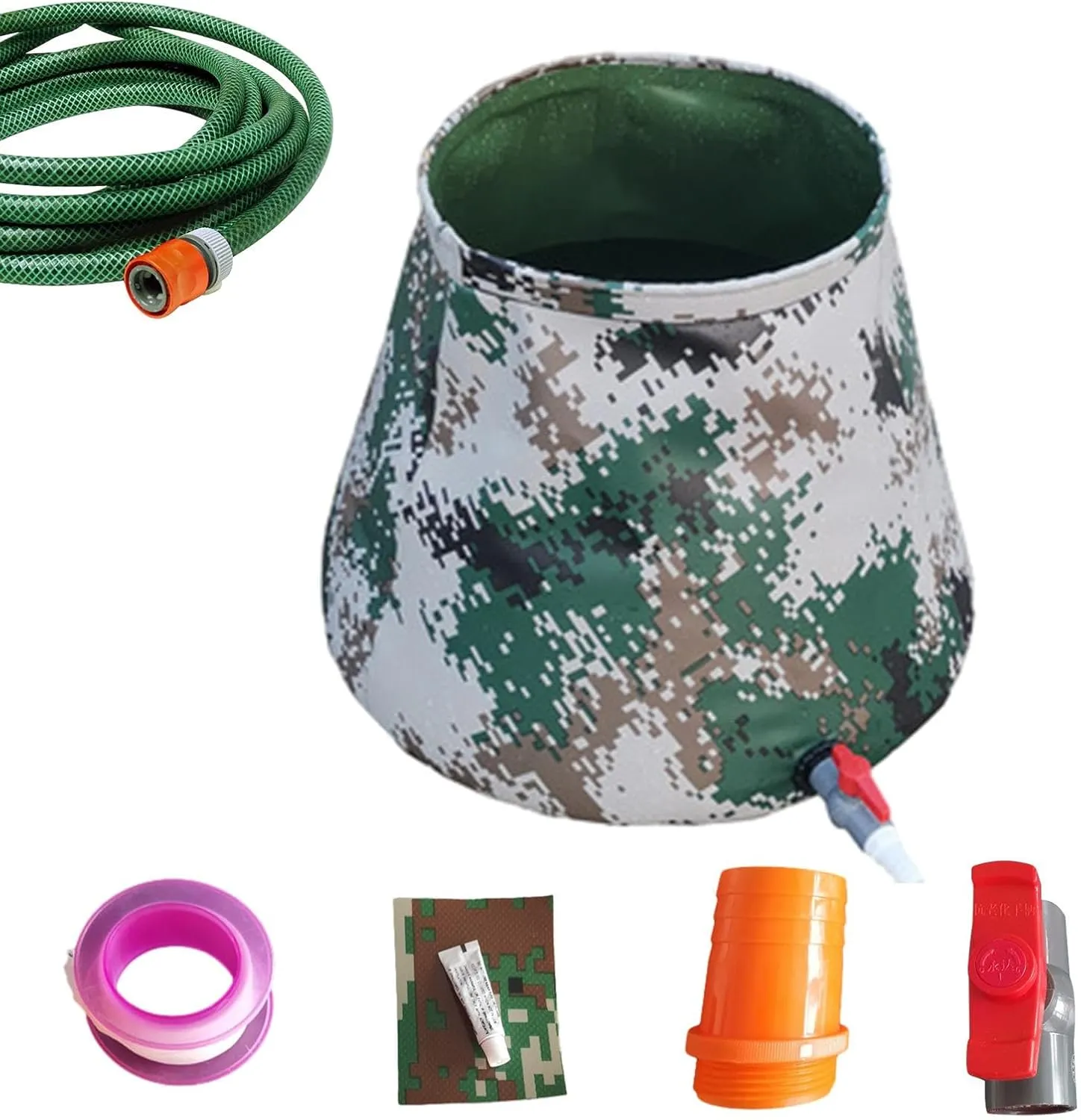 Camping Water Storage | Foldable Rainwater Tank - Large Capacity Water Storage Tank, Folding Water Storage Bag, Rainwater Storage Tank